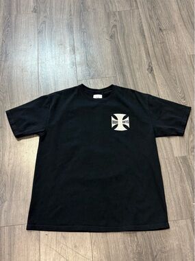 RHude Black Graphic Short-Sleeve Men's T-Shirt